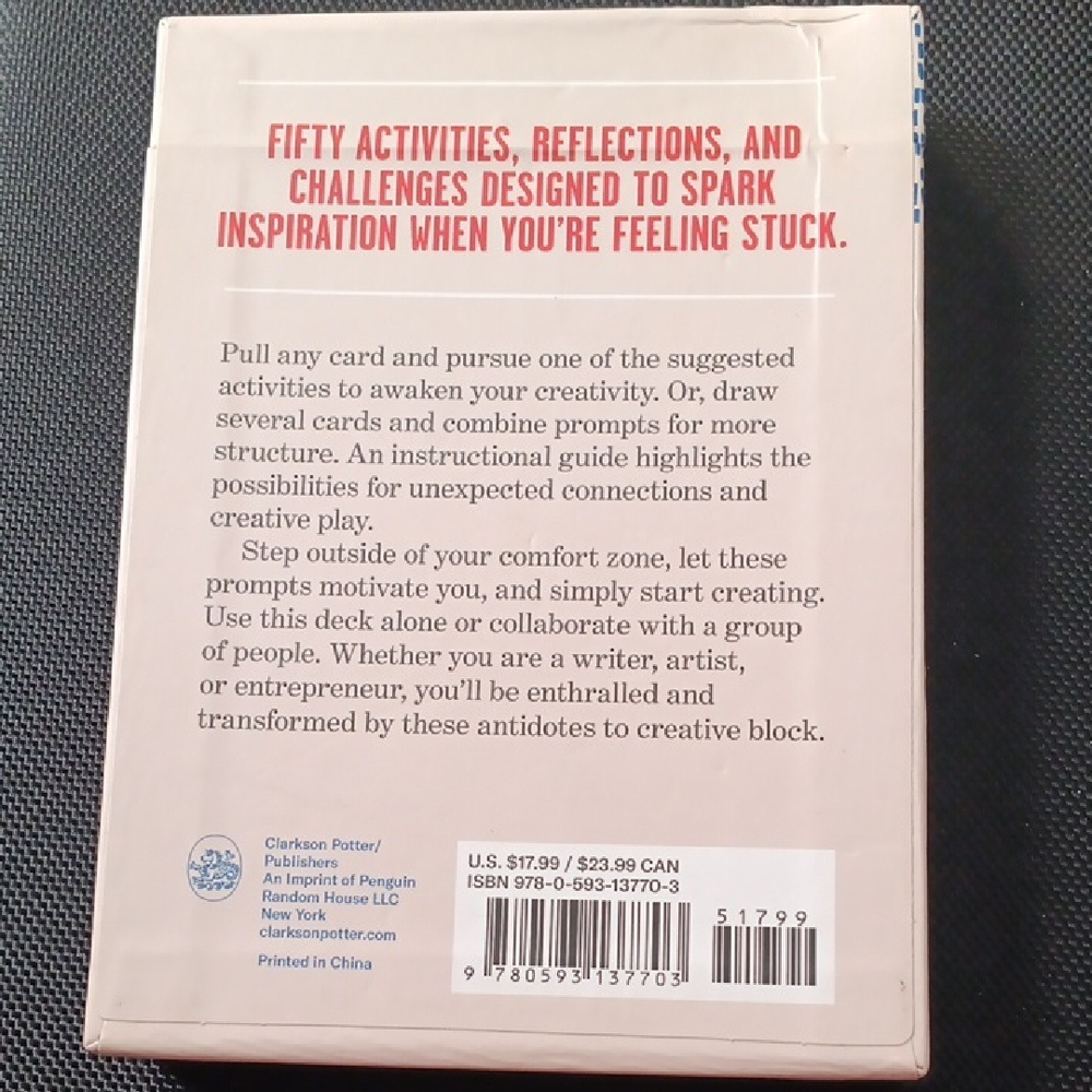 Kickstart Creativity Card Set - Picture 2 of 2